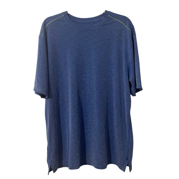 Tommy Bahama Men’s Blue Paradise Around Short Sleeve Activewear T-Shirt Size XL - Picture 3 of 15